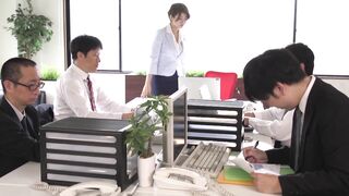 FBOS-009 [中文字幕] 推川ゆうり - 暴風雨夜晚、被關在公司與女上司二人獨處